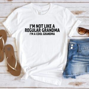 Im Not Like A Regular Grandma Im A Cool Grandma Cool Grandma T-Shirt