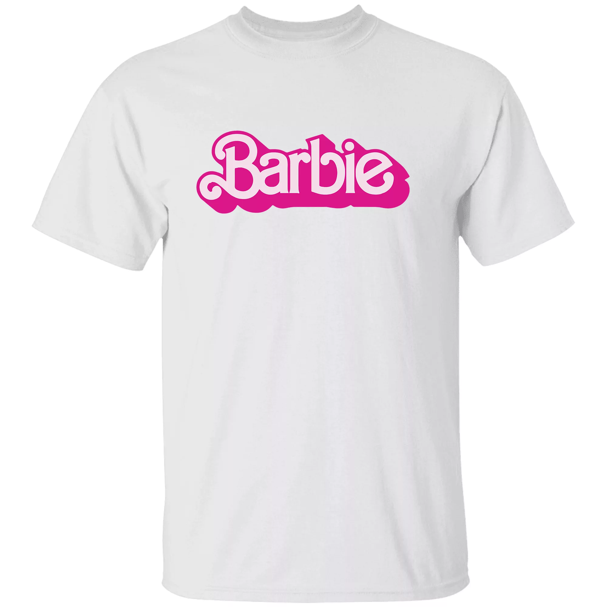 Barbie Merch 2023 Barbie The Movie Logo Pink Tee - Discover Unique T ...