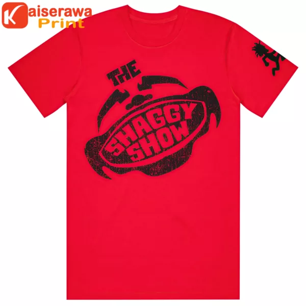 Icp Merch The Shaggy Show Logo Red Tee