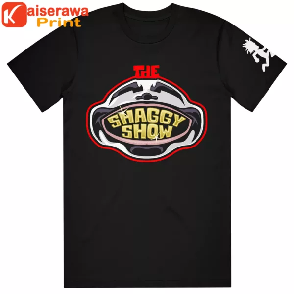 Icp Merch The Shaggy Show Mouth Logo Black Tee