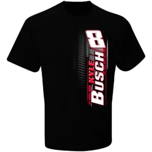 Kyle Busch Merch Black Name & Number T-Shirt