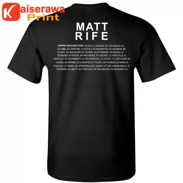Matt Rife Merch Matt Rife Matt Rife Tour Tee